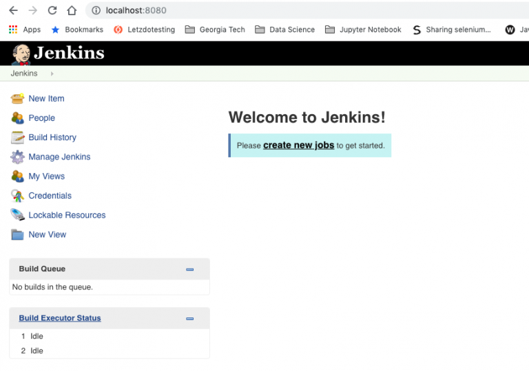 Download and Install Jenkins on Mac - Letzdotesting