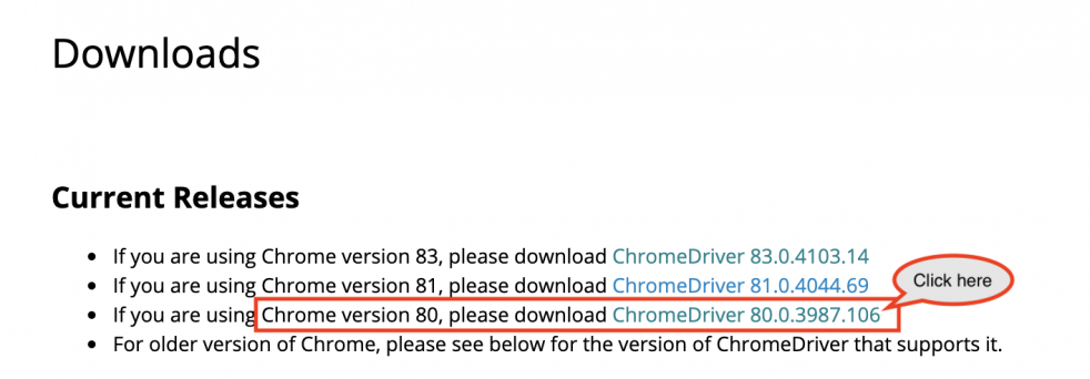 chromedriver download mac